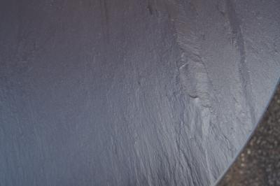 Massimo Vignelli Slate PaperClip Cafe Table by Lella and Massimo Vignelli for Knoll