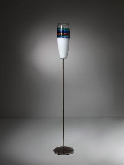 Massimo Vignelli Striade Floor Lamp by Massimo Vignelli for Venini