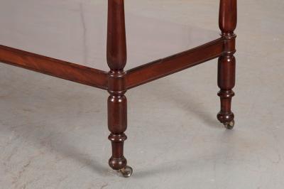 Massive 19th Century English Mahogany Trolley
