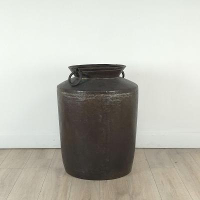 Massive Antique Copper Cooking Pot India circa 1880