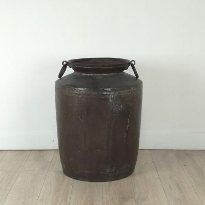 Massive Antique Copper Cooking Pot India circa 1880