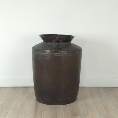 Massive Antique Copper Cooking Pot India circa 1880