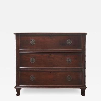 Massive Dutch Oak Chest of Drawers