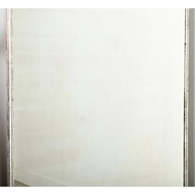 Massive French 19th Century Silver Gilt Mirror