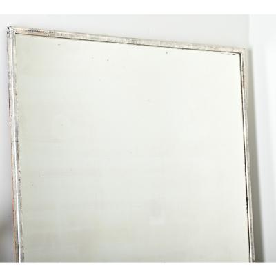 Massive French 19th Century Silver Gilt Mirror