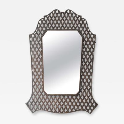 Massive Lattice Wall Mirror
