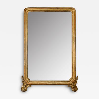 Massive Louis Philippe Gold Gilt Mirror