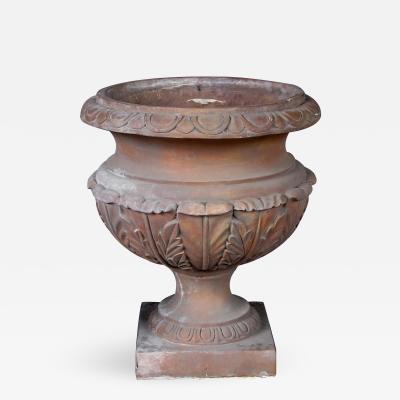Massive Neoclassical Style Terracotta Garden Urn