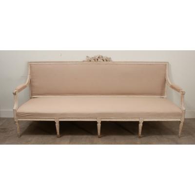 Massive Swedish Gustavian Banquette
