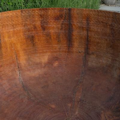 Massive Wood Turned Bowl Five Feet Diameter