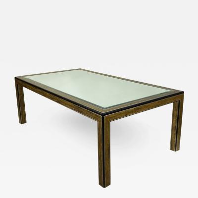 Mastercraft Mid Century Dining Table with Mirrored Top