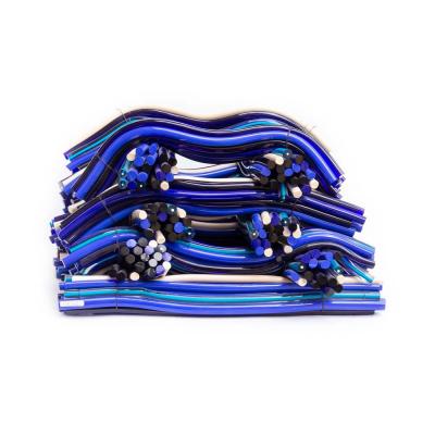 Matassa a glass sculpture by Leonardo Cimolin