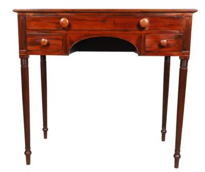 Matched Pair Of Federal Mahogany Servers