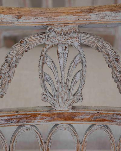 Matched Set of Eight Swedish 19th Century Gustavian Lindome Chairs
