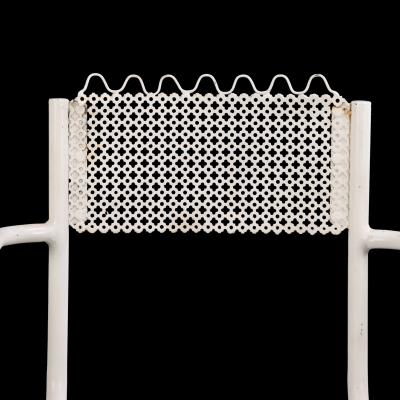Mathieu Mat got A French Iron Five Piece Patio Set in the Manner of Mathieu Mat got C 1950