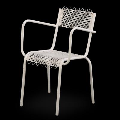 Mathieu Mat got A French Iron Five Piece Patio Set in the Manner of Mathieu Mat got C 1950