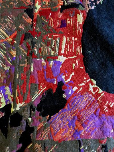 Mathieu Mat got A Large Modernist Abstract Tapestry by Mathieu Mategot