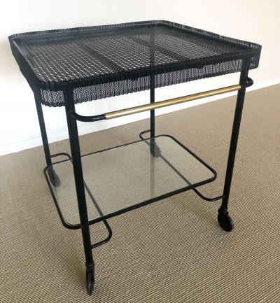 Mathieu Mat got ENAMELED METAL SERVING TABLE BY MATHIEU MAT GOT