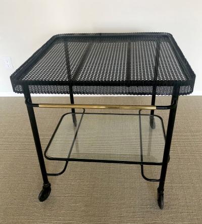 Mathieu Mat got ENAMELED METAL SERVING TABLE BY MATHIEU MAT GOT