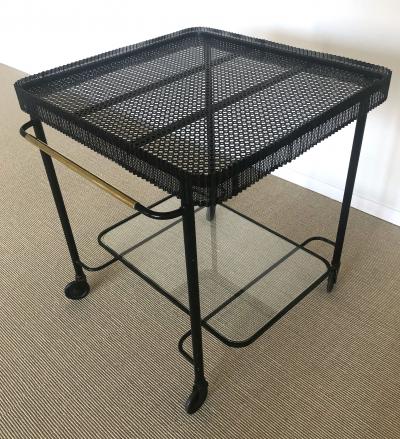Mathieu Mat got ENAMELED METAL SERVING TABLE BY MATHIEU MAT GOT