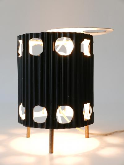 Mathieu Mat got Extremely Rare Mid Century Modern Table Lamp Java by Mathieu Mat got 1950s