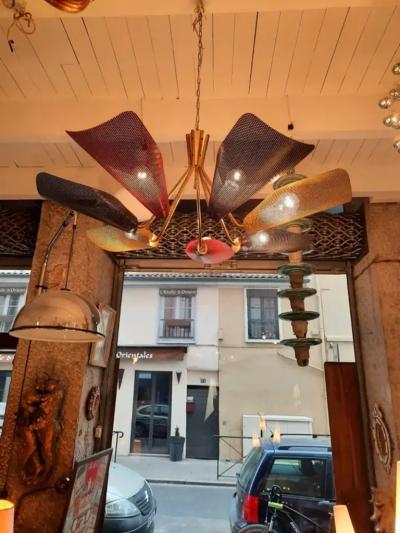 Mathieu Mat got French Chandelier Attributed to Mathieu Mat got