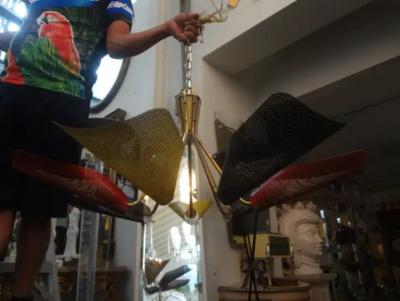 Mathieu Mat got French Chandelier Attributed to Mathieu Mat got