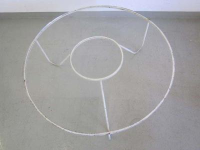 Mathieu Mat got Large French Minimalist Iron Coffee Table in the Style of Mathieu Mategot