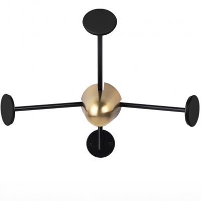 Mathieu Mat got Mathieu Mat got Coat Rack in Brass and Black