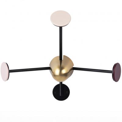 Mathieu Mat got Mathieu Mat got Coat Rack in Brass and Black