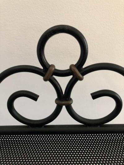 Mathieu Mat got Mathieu Mat got Iron and Bronze Petite Two Tier Stand or Shelf Display