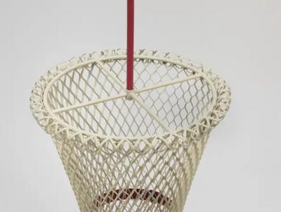 Mathieu Mat got Mathieu Mat got Style Tie Bow Umbrella Stand Mid Century Metal France 1950s