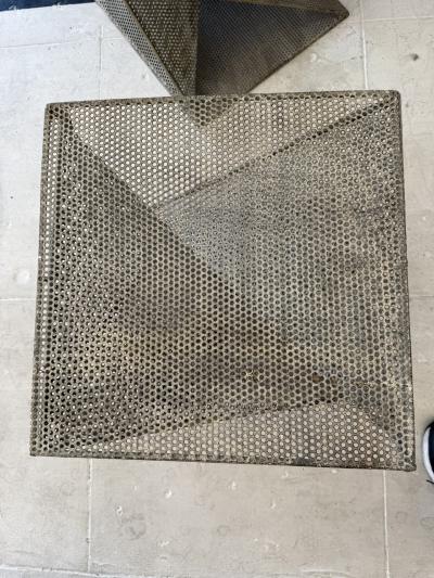 Mathieu Mat got Mathieu Mategot Geometric Side Tables