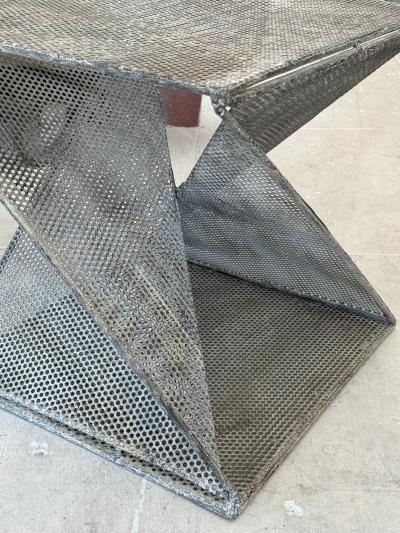 Mathieu Mat got Mathieu Mategot Geometric Side Tables