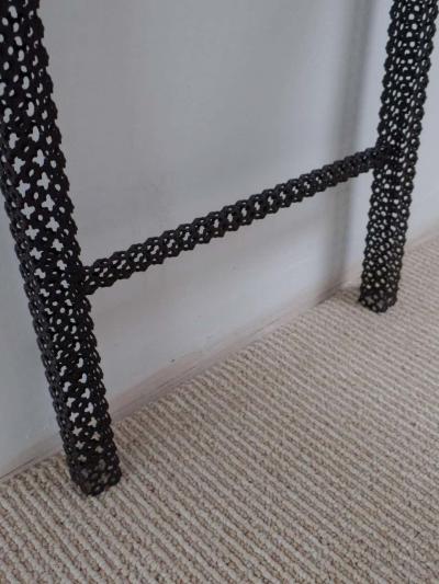 Mathieu Mat got Pair French Mid Century Modern Nesting Coffee Tables by Mathieu Mat got