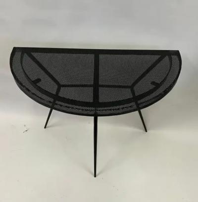 Mathieu Mat got Pair of French Midcentury Modern Perforated Metal Consoles Attr Mathieu Mategot