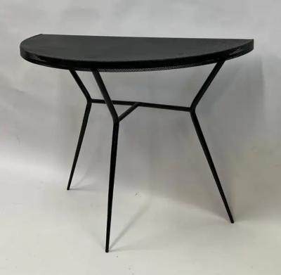 Mathieu Mat got Pair of French Midcentury Modern Perforated Metal Consoles Attr Mathieu Mategot