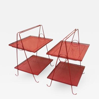 Mathieu Mat got Style of Mathieu Mat got Awesome Pair of Two Tiers Side Tables