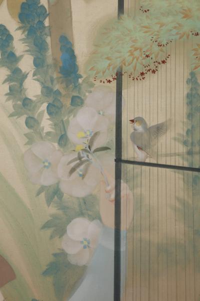 Matsushima Hakk Saezuri Twittering Birds ca 1932
