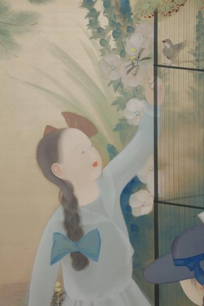 Matsushima Hakk Saezuri Twittering Birds ca 1932