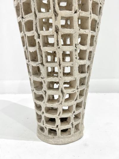 Matteo Naggi Tall Ceramic Sculpture by Matteo Naggi