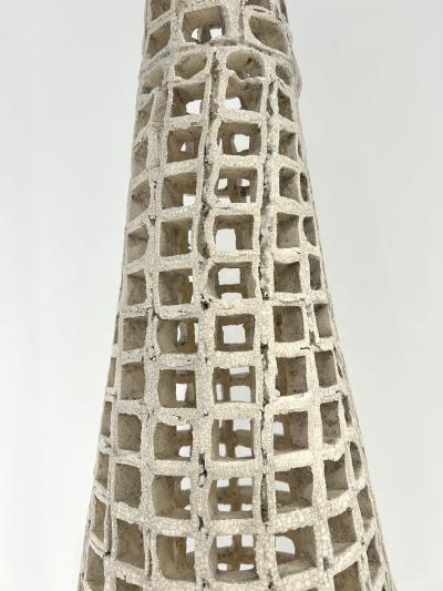 Matteo Naggi Tall Ceramic Sculpture by Matteo Naggi