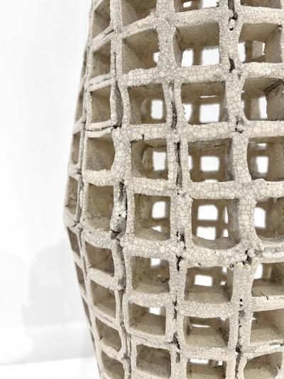 Matteo Naggi Tall Ceramic Sculpture by Matteo Naggi