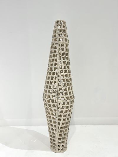 Matteo Naggi Tall Ceramic Sculpture by Matteo Naggi