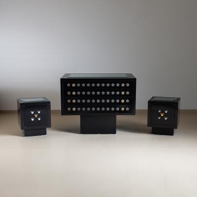 Matteo Thun Chest of Drawers and Night Stands by Matteo Thun Italy 1980s
