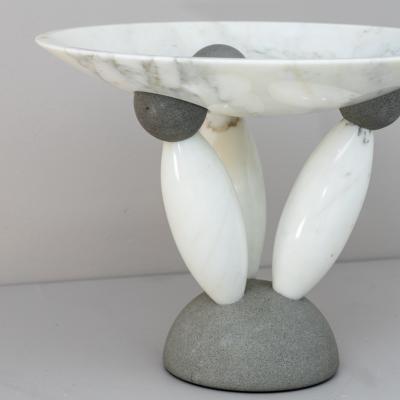 Matteo Thun Modernist Marble Centerpiece