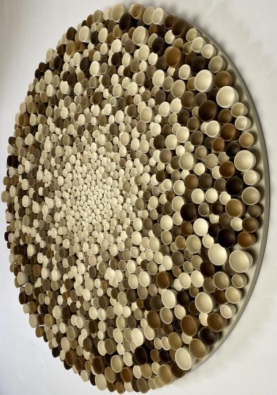 Matthew Chambers Fade wall hanging sculpture