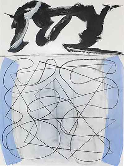 Matthew G Beall Matthew G Beall After Year One 6 Acrylic and Graphite on Paper