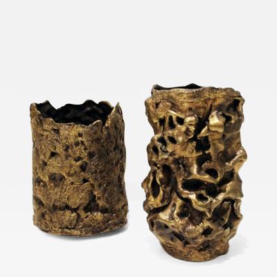 Mattia Biagi Bronze Vases