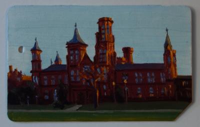 Maud Taber Thomas SMITHSONIAN CASTLE SUNSET